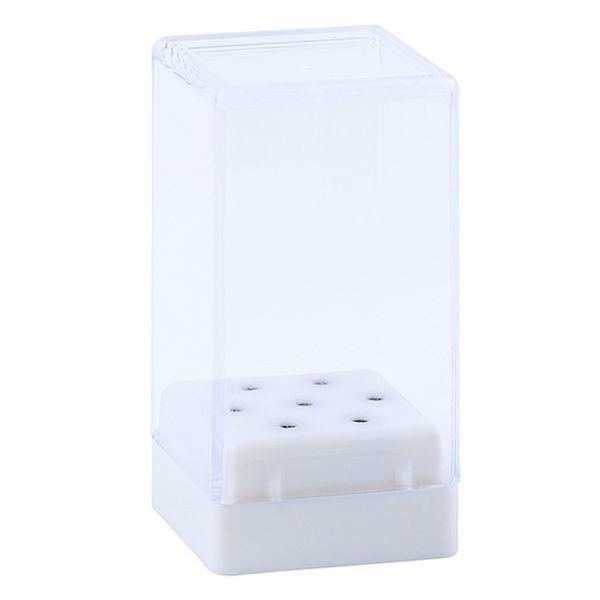 

manicure box displayer organizer case nail drill bit holder stand