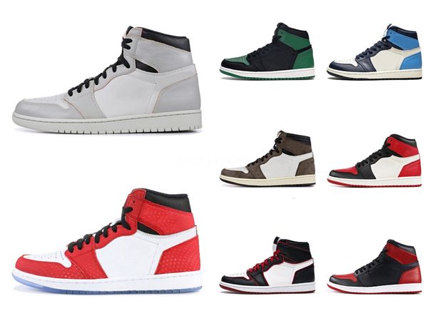 

1 1s basketball shoes athletics trainers sneakers men women sports torch hare game royal pine green court high low jumpman chauss#228