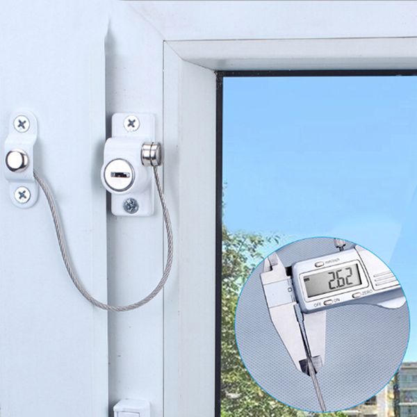 

stainless steel child safety window ser anti-theft locks limiter window lock children protection restrictor