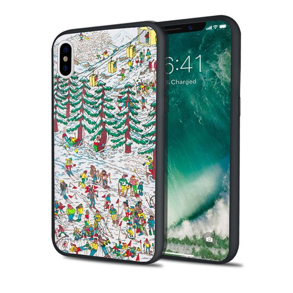 

capa luxury skiing sport art phone case for iphone 11 pro xs max xr 8 7 6s plus 5s se 5 case black soft silicone tpu cover.