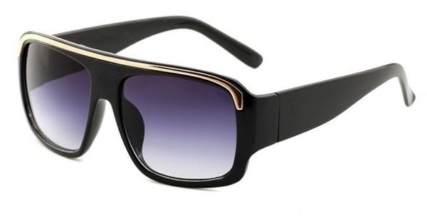 

one high-quality designer sunglasses for men and women, pilot sunglasses, uv400 protective lens, more suitable for wearingdesigner sunglasse, White;black