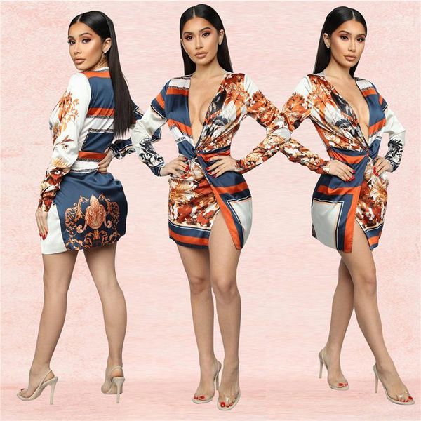 

dress clothing long sleeved floral dresses luxury female vestidoes dress autumn women designer dress casual shirt, Black;gray