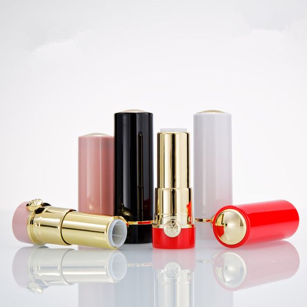 Compõem Rosa preto branco Vazio Batom Container Lip Gloss Tubo Vazio Garrafa de Cosméticos Moda Estilo F1897