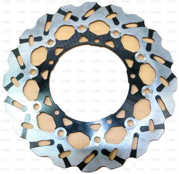 

front floating disc pan brake rotor for yamaha fz 6-n rj07 / e3 / 0072 fz6s fz6 2004 - 2009 2008 2007 2006 2005 04 09 08 07