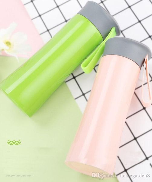 

2019 новый кубок творческий чашка колы из нержавеющей стали чайник двойной открытый портативный кубок подарок настроить знак