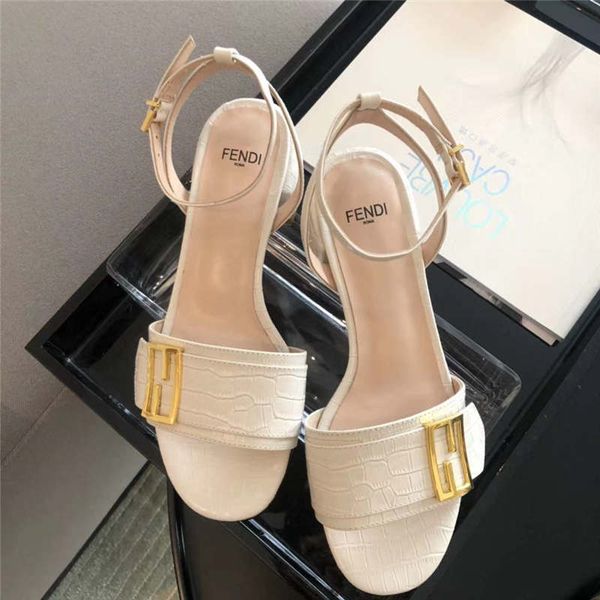 

2020 luxury designer fashion stud sandals genuine leather slingback pumps ladies high heels fashion rivets shoe party high, Black