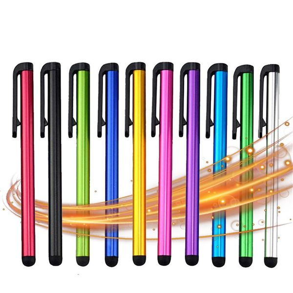 

universal capacitive stylus pen for iphone 7 7plus 6 6s 5 5s touch pen for cell phone for tablet different colors