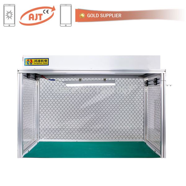 

new clean room for desk dust room lcd refurbish mobile phone repair equipment working station bench with antistatic pad mat