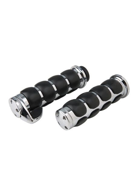 

handle bar sports motorcycle aluminum rubber gel hand grips handle blue