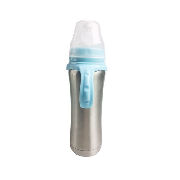 8oz Baby Bottle Nursing Bottle Stainless Steel Insulated Infant