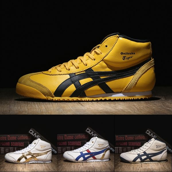 

Лучшее Качество Asics Onitsuka Тигр Мужчины Женщины Спорт Кроссовки Полоса Металлик Золото Серебро Дизайнер Кроссовки Кроссовки Кроссовки Обувь