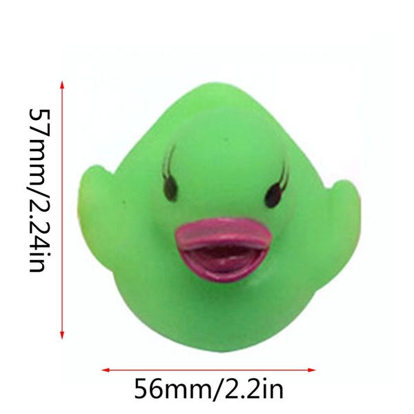 

water induction rubber ducks baby toys for children babies bathroom swimming pool summer light toys