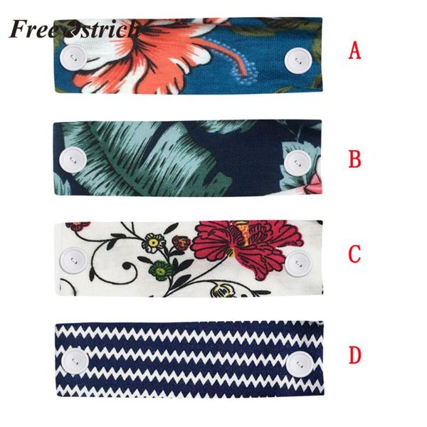 

ostrich flower elastic hairband children girls protect ears headband with buttons anti-restraint yashmak sports headband, Slivery;white