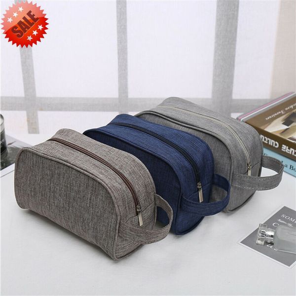 

женщины мужчины повседневная solid color портативный путешествия косметический хранения make up bag складные висячие организатор мешок туале