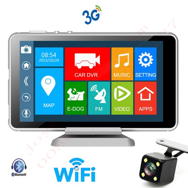 

android wifi car dvr with 5 inch screen fhd 1080p gps tracker
