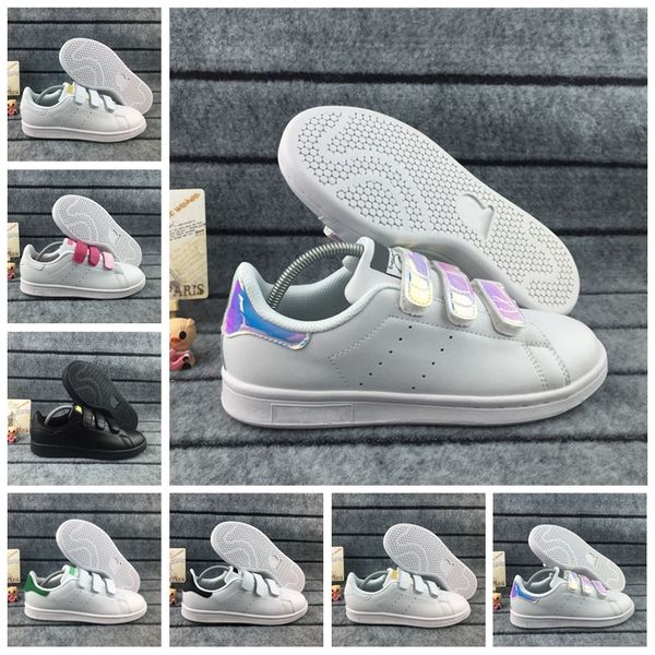 

asmit2 2018 lovers stan smith men women shoes classic shoes good quality hook loop buckle scarpe light pink casual leather sport sneakers