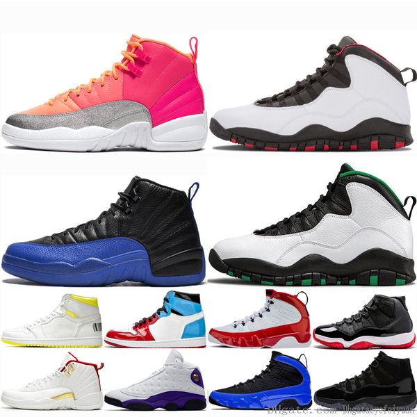 

новые прибытия мужчины баскетбол обувь 12s 11s 10s 9s игры royal чикаго gym red hot перфорация тренеры мужские 6 инфракрасные 1s обсидиана к