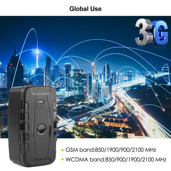 

3g gps tracker car tracker 240 day standby 20000mah magnet gps locator waterproof ip67 localizador gps tracker shock drop alarm