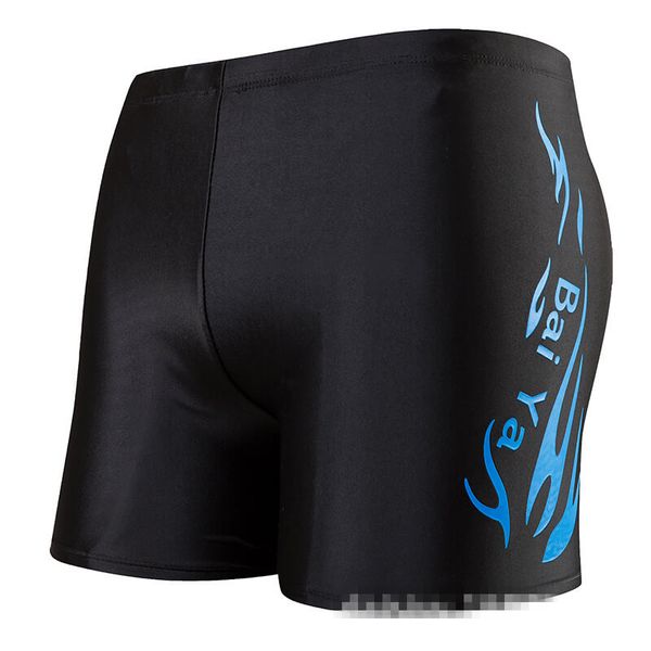 

men swimming short trunks male elestic swimwear nylon wave quick drying swimsuit low rise printing quick-dry underwear boxer