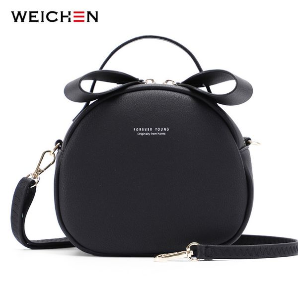 

new geometrical circular women shoulder bag leather women's crossbody messenger bags sac female round bolsa ladies handbag girls t20010