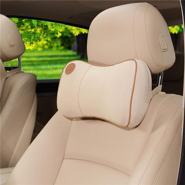 

breathable memory foam car seat head neck rest cushion support headrest pillow accessories