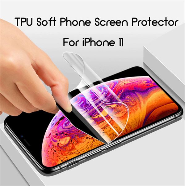 

Гидрогель пленка TPU протектор экрана телефона для iPhone 11 Pro Max 7/8 X / ХГ / Xs Anti-Царапины