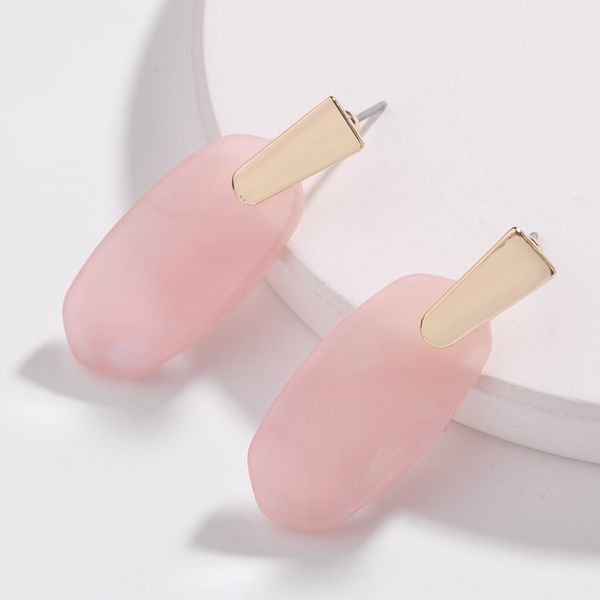 

Рождественский подарок Кендра стиль Скотт серьги Овальный акриловый лист геомет