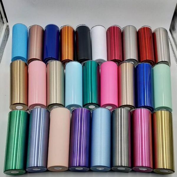 

чашки из нержавеющей стали 20 унций чистый цвет сохранение тепла кувырки с крышкой солома кофе вода пивные кружки wy540q