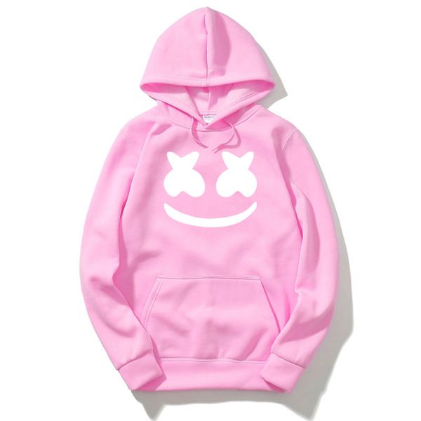 

RUMEIAI winter New brand marshmello face Hoodies woman Men Casual Slim Fit Hoodies Sweatshirt Sportswear Male Fleece Hooded