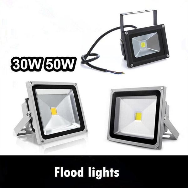 

outdoor lighting 20w 30w 50w rgb led floodlights waterproof led flood light landscape wall lamp ac 85-265v ce ul dl