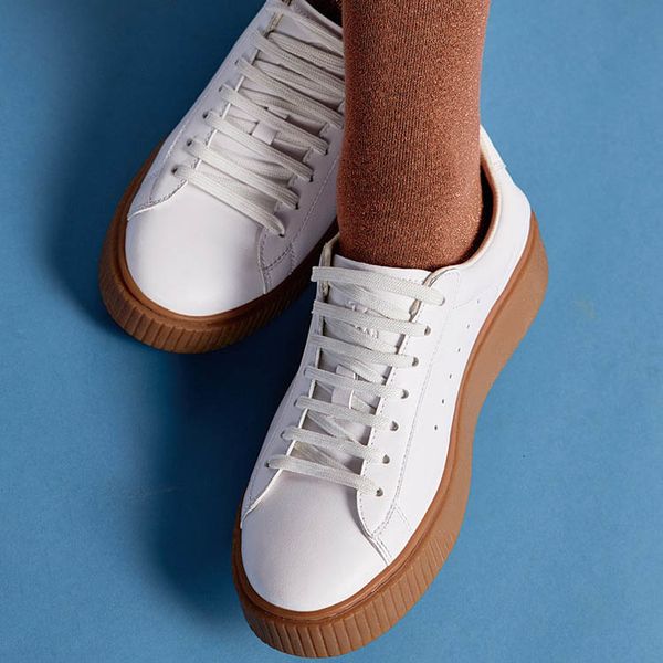 

women s shoes new autumn/winter 2019 versatile flat white shoes web celebrity platform platform casual shoes women