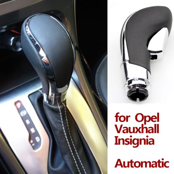 

automatic transmission car gear shift shifter lever knob for gm/ regal/ insignia/vauxhall insignia pu leather interior