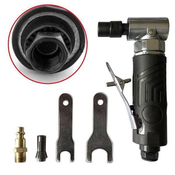 

1/4inch right angle cut off repair mini pneumatic grinder power tool polishing machine 1/4bsp air sander professional 90 degree