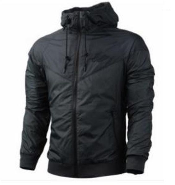 

sweatshirts with zipper thin coat jacket outdoor sports fitness long sleeve hooded men contrast color sports cardigan mens, Black