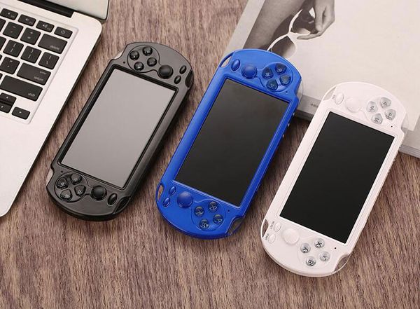 

10 шт. pmp x9s портативный консоль для видеоигр 5.1-дюймовый экран quad core 8 гб / 16 гб классический psp аркадные игры магазин tv out