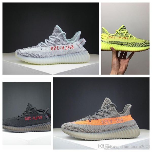 

lc1 2019 kanye new high-quality sesame oil ice yellow t00 shoes blue coloring 00 red male and female running shoes 36-46 lc1 lc1