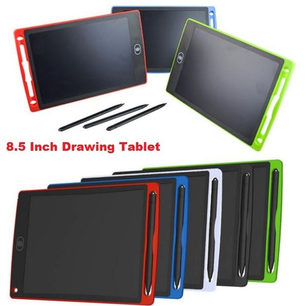 Nuovi 5 colori Digital Portable 8.5 Inch LCD Writing Tablet Tavolo da disegno Pad per scrittura a mano con penna aggiornata per adulti Bambini Bambini fabbrica