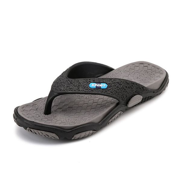 

2020 men's summer new anti-skid clip sandals and slippers fashion personality flip flops men's outdoor beach shoes