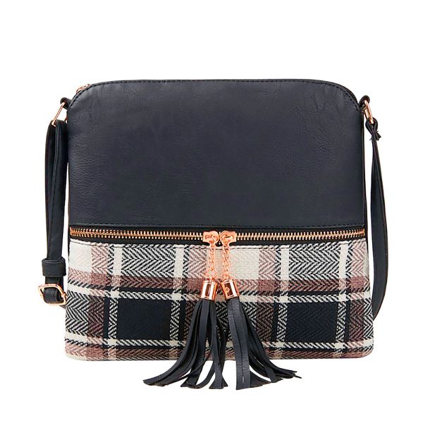 

new womenshoulder bags wild fashion foreign small square bag casual leather zipper shoulder bags contrast color bolsa feminina