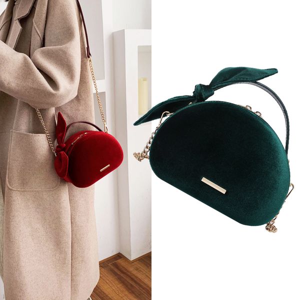 

fashion women messenger bags velvet crossbody bags for women 2019 girls handbags small evening bag ladies