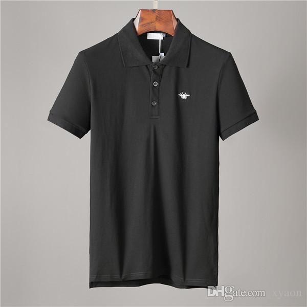 

Мужская с коротким рукавом t-рубашка Гонконг рубашки поло лацкане тенденция, возг