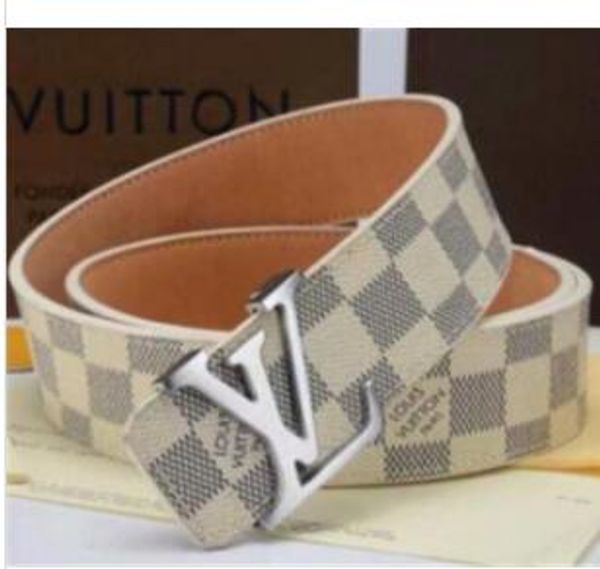 

wholesale new men's belts retro carriage metal belt buckle brand design belt men's belt 105-125cm, Black;brown