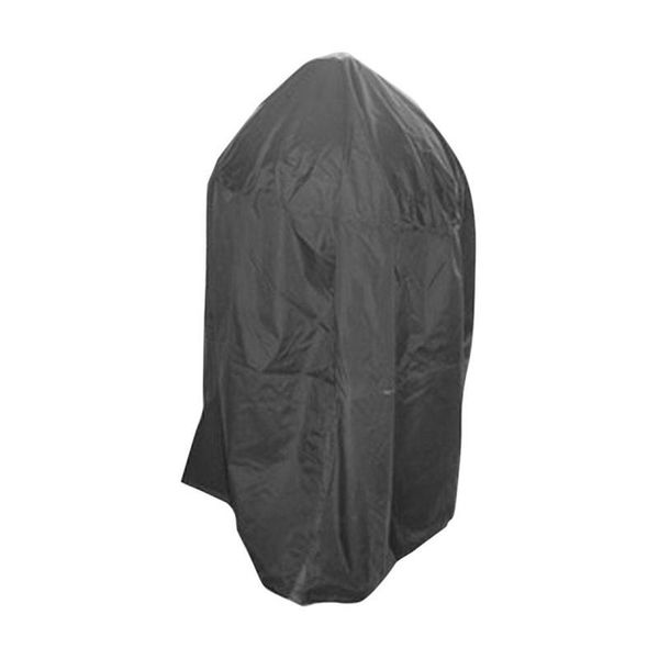 

77cm round waterproof bbq barbecue cover with storage bag (black