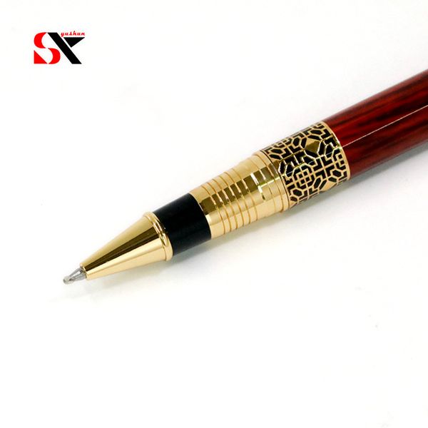 

yushun metal ballpoint pen roller pen office school stationary gift, Blue;orange