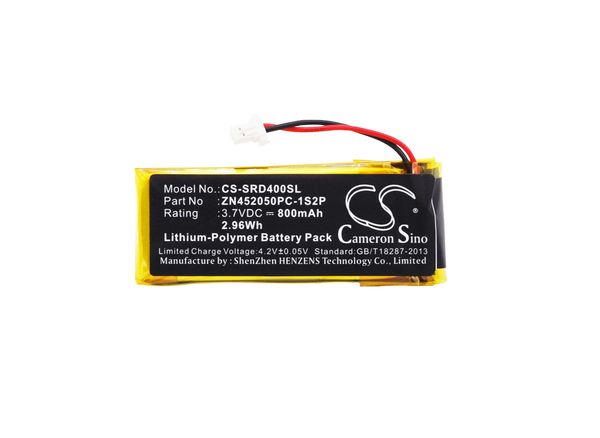 

cameron sino 800mah аккђмђлоѬ zn452050pc-1s2p дл cardo scala rider g4, g9, g9x, дл schuberth c3