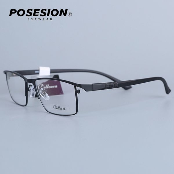 

spectacle frame men eyeglasses nerd computer optical myopia prescription clear lens eye glasses frame for male eyewear 6605, Black
