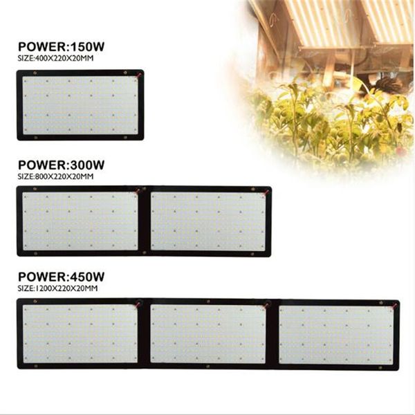 

Diy 150w 300w 450w 600w 750w 900w full pectrum led quantum board led grow light kit grow tent horticulture plant growing lighting