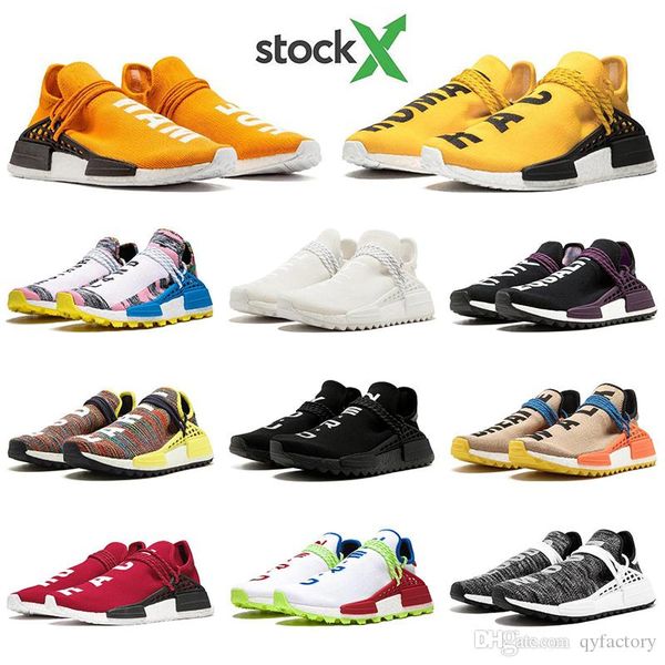 

with socks human race hu pharrell williams men women running shoes nerd black pale nude homecoming solar pack trainers sports sneaker