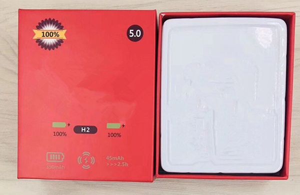 

New h1 h2 tw pop up window wirele charging bluetooth earphone tereo earbud head et twin headphone with charging box touch control