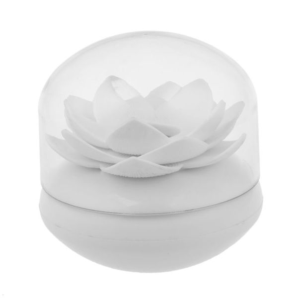 

1piece lotus cotton bud holder - white